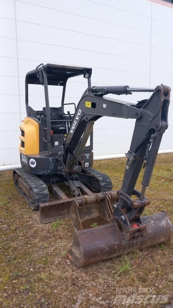 Volvo ECR 25 D Mini kotrók < 7t