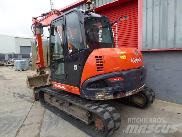 Kubota KX 080-4 Közepes (midi) kotrók 7 t - 12 t