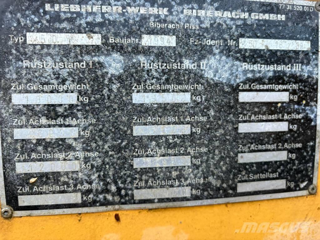 Liebherr 50 K Torony daruk