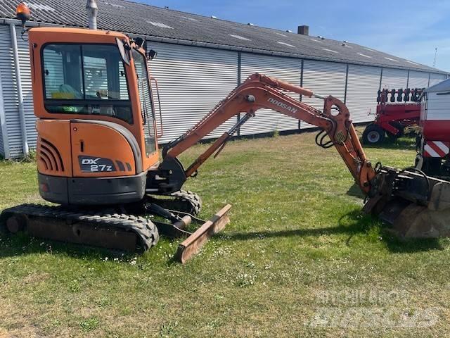 Doosan DX 27 Z Mini kotrók < 7t