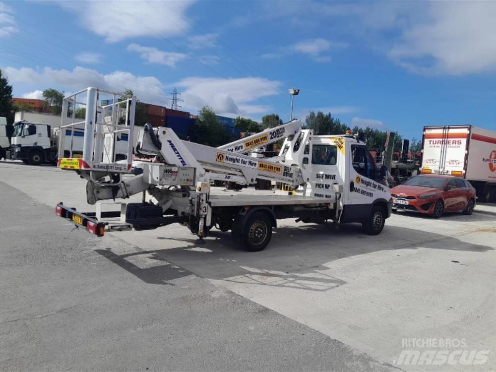 Multitel HX 200 EX Teherautóra szerelt emelők és állványok