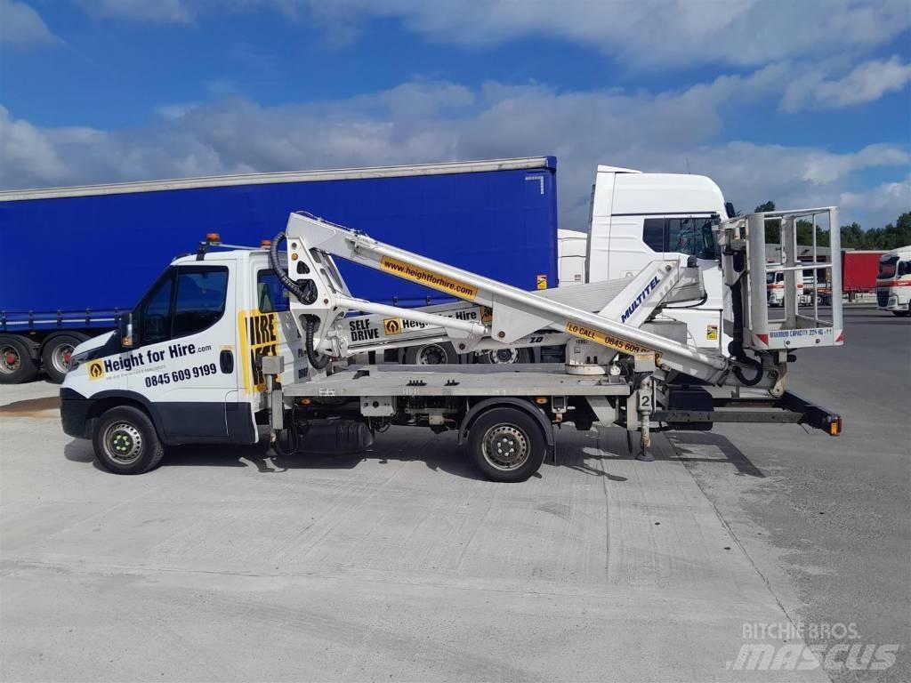 Multitel HX 200 EX Teherautóra szerelt emelők és állványok