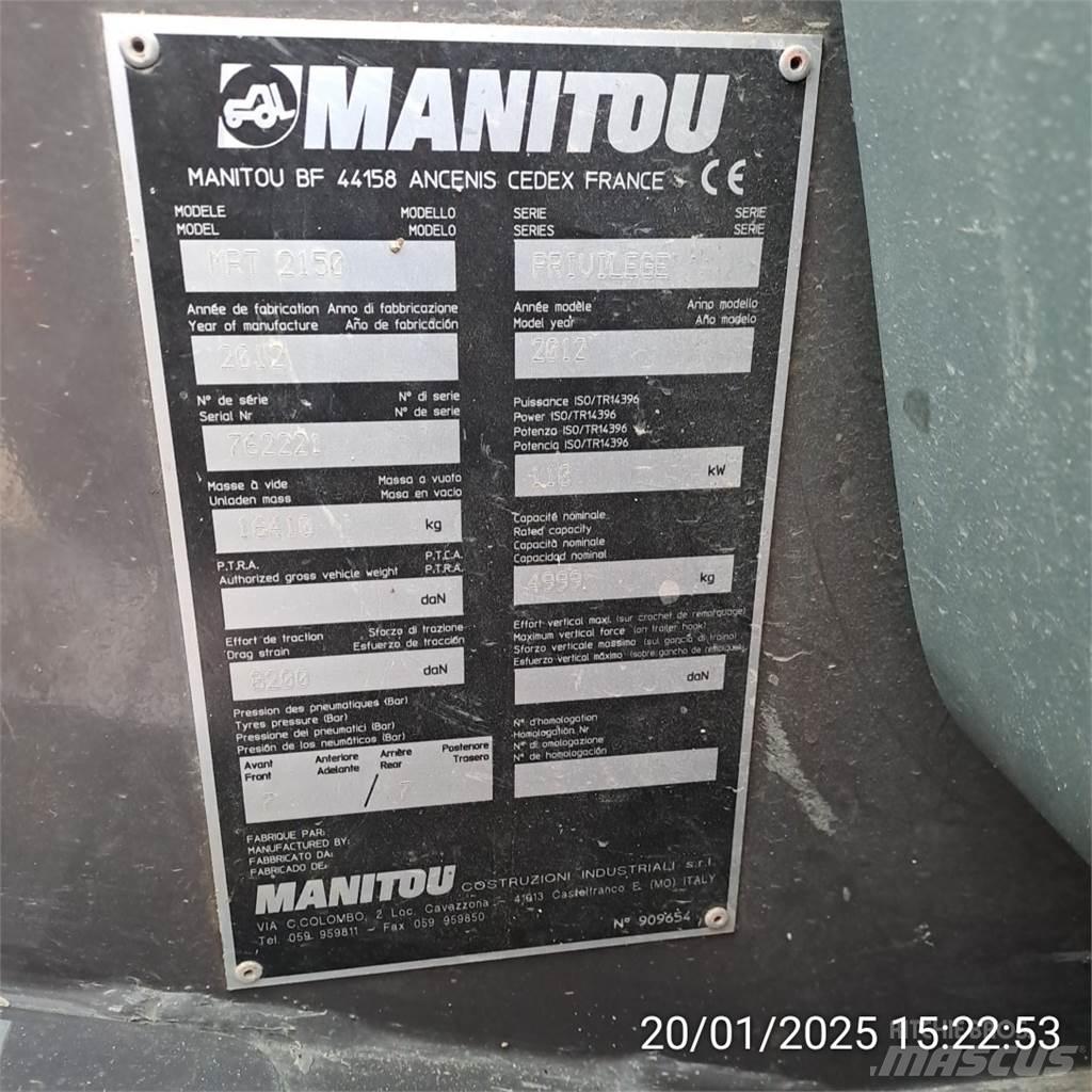 Manitou 2150MRT Teleszkópos rakodók