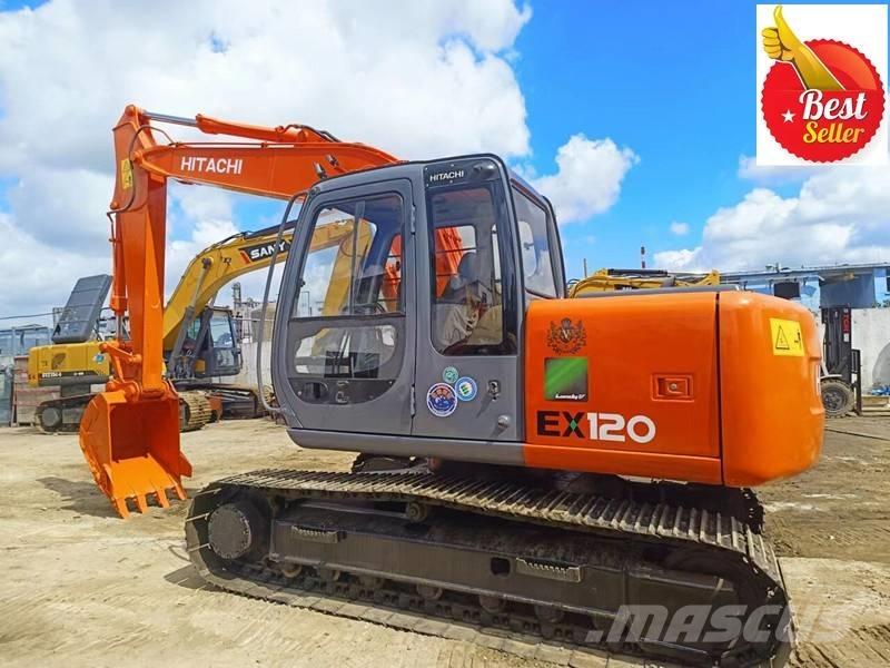 Hitachi EX 120 Lánctalpas kotrók