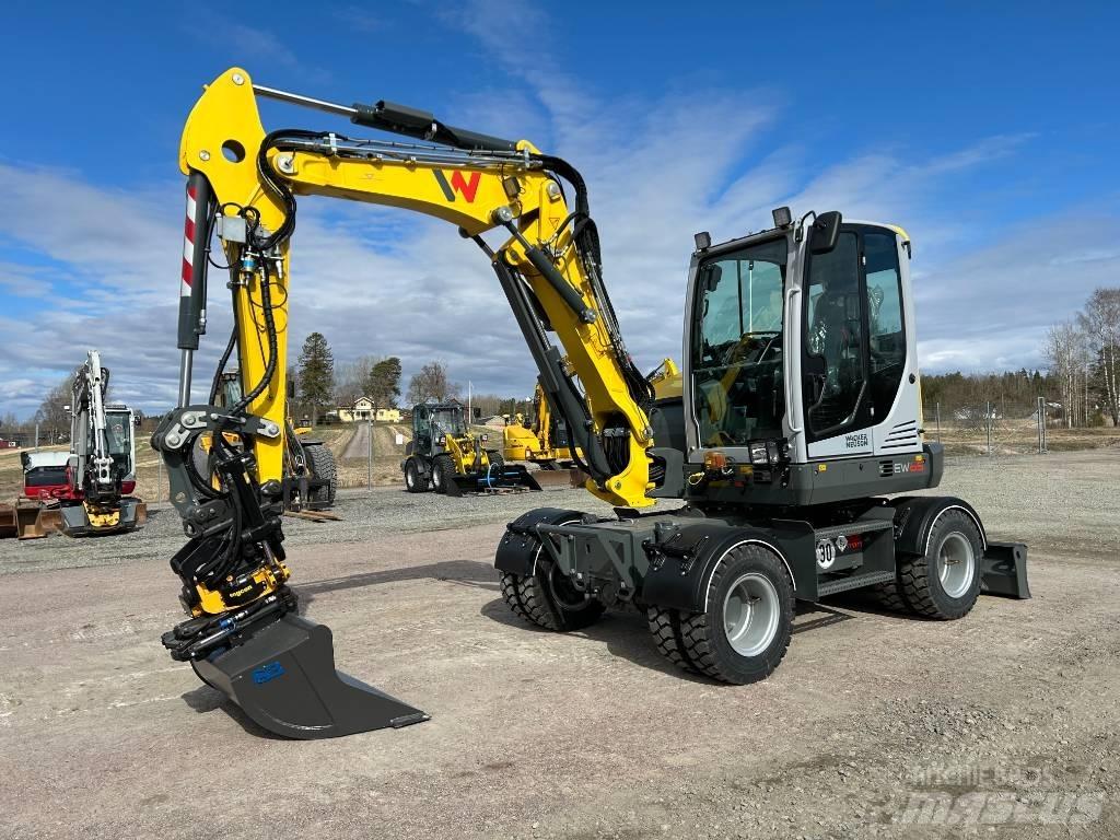 Wacker Neuson EW65 Gumikerekes kotrók