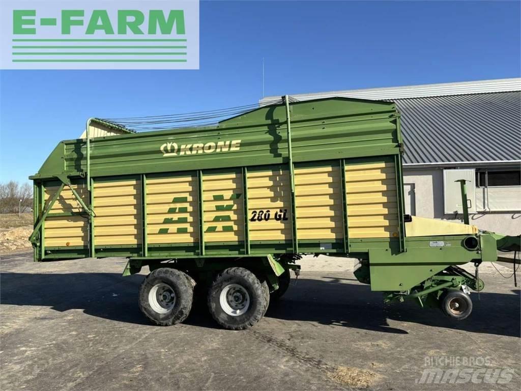 Krone AX 280 GL Gabona átrakó kocsik