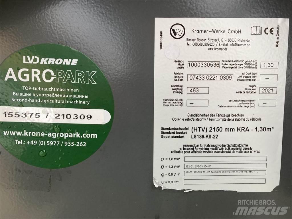 Kramer HVF 2,15m Homlokrakodó tartozékok