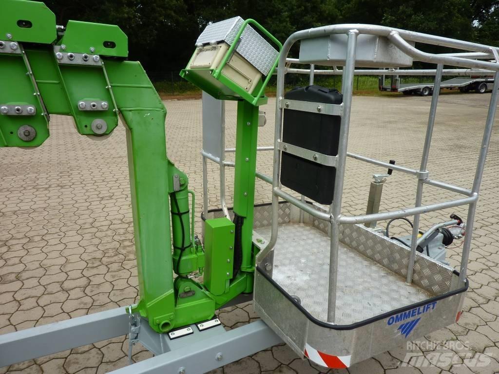Omme 2500 EBDZ Pótkocsira szerelt emelők és állványok