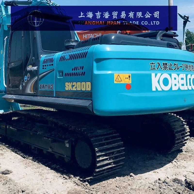 Kobelco SK 200 Lánctalpas kotrók