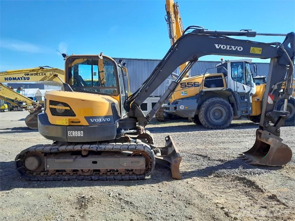 Volvo ECR88 Mini kotrók < 7t