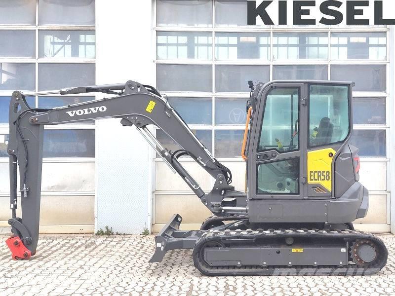 Volvo ECR 58 F Mini kotrók < 7t