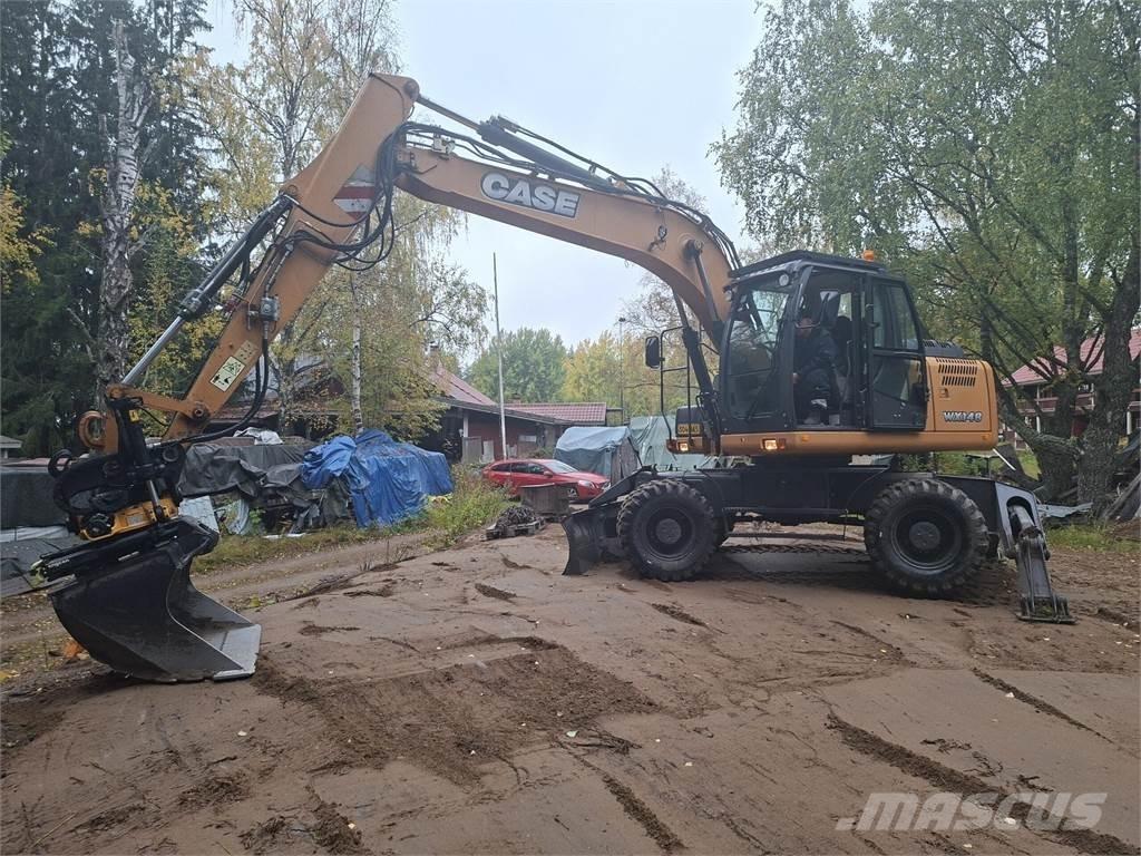 CASE Wx 148 Gumikerekes kotrók