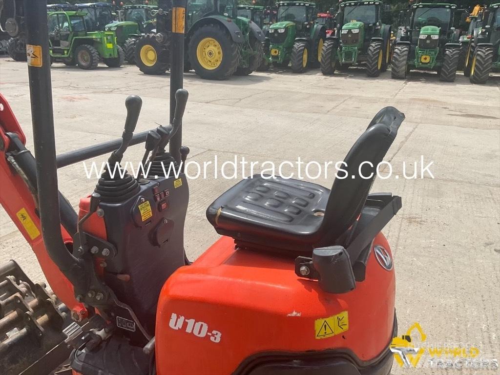 Kubota U 10-3 Mini kotrók < 7t