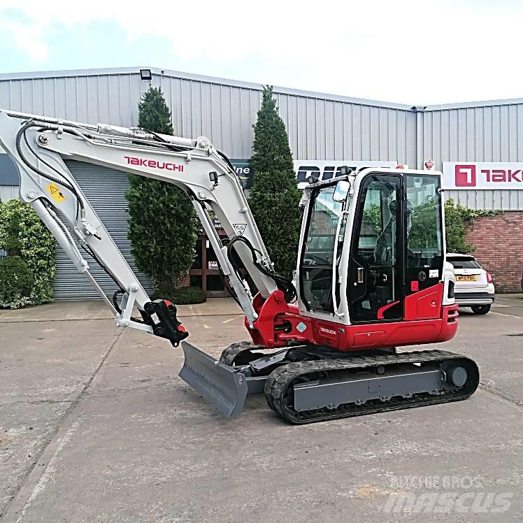 Takeuchi TB250-2 Mini kotrók < 7t