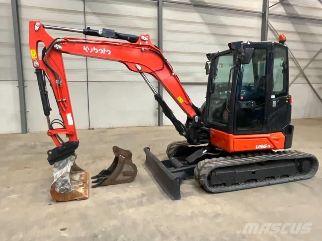 Kubota U 56-5 Mini kotrók < 7t