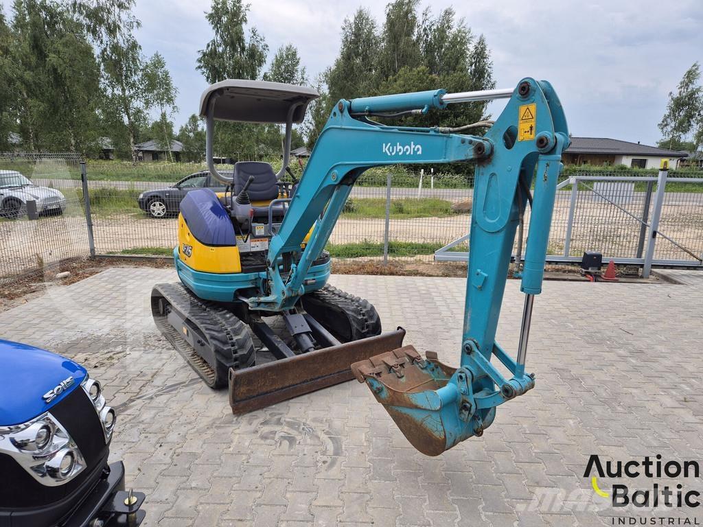 Kubota U 25 Mini kotrók < 7t