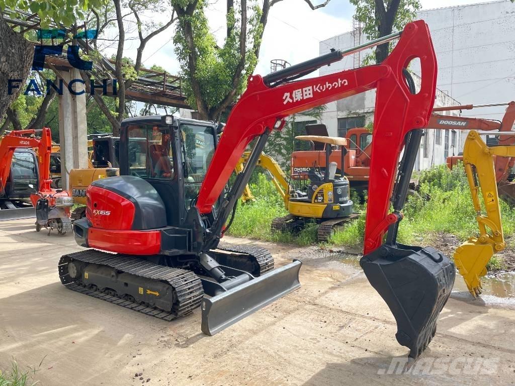 Kubota kx165 Lánctalpas kotrók