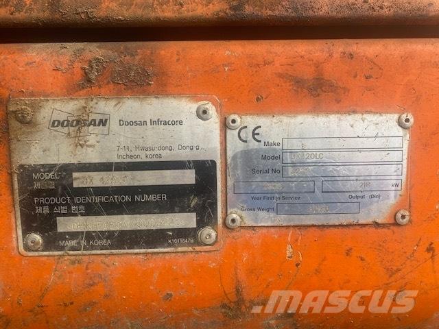 Doosan DX 420 LC Lánctalpas kotrók