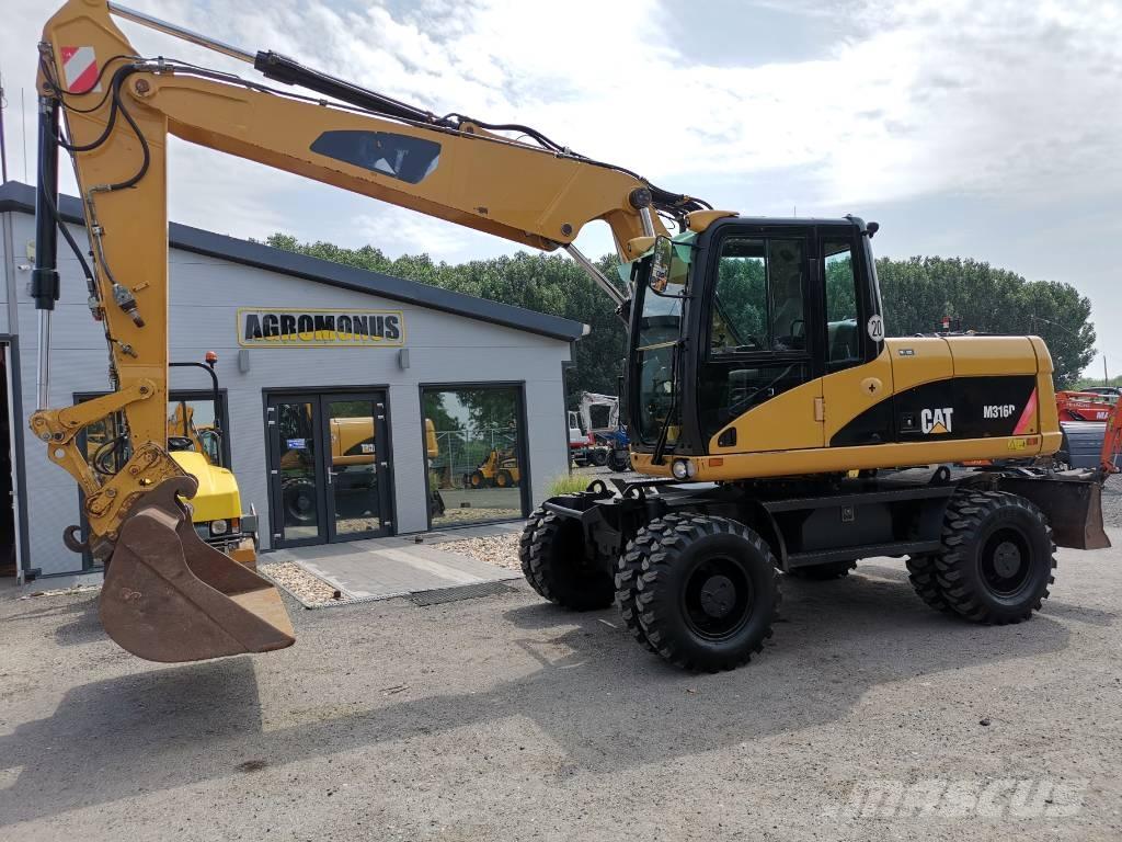 CAT M 316 D Gumikerekes kotrók