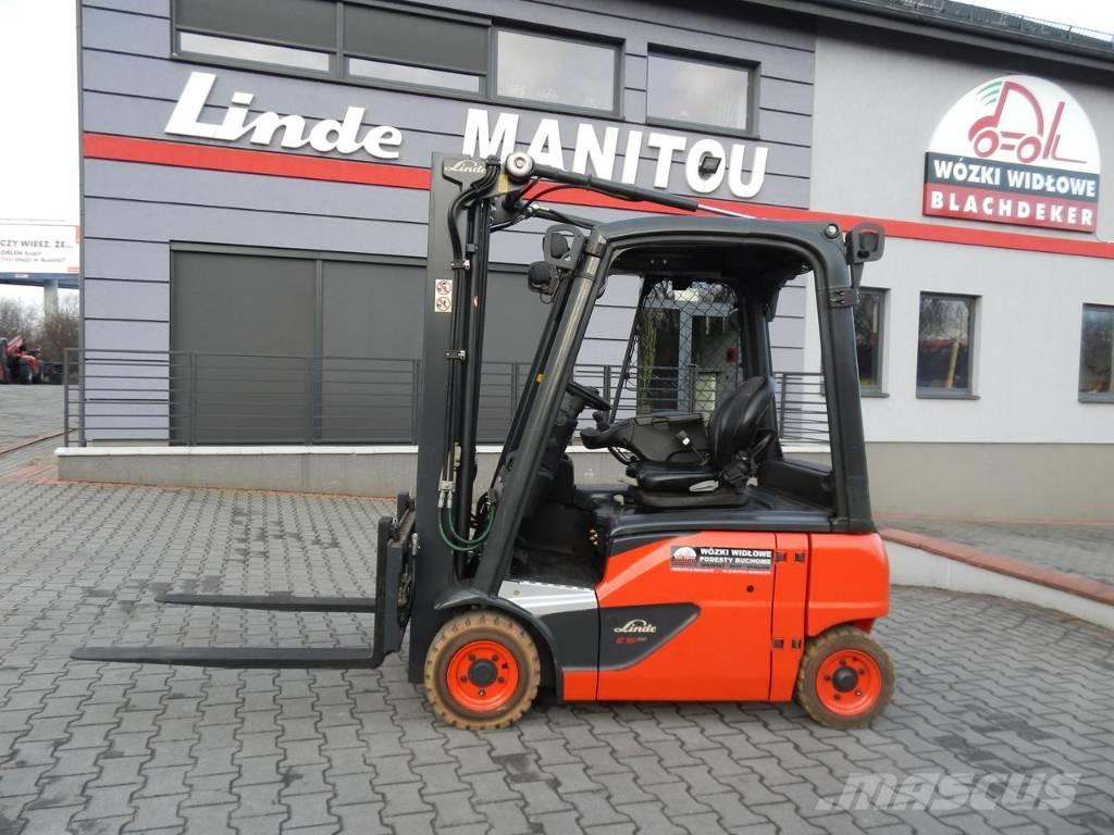 Linde E16P-02 Elektromos targoncák