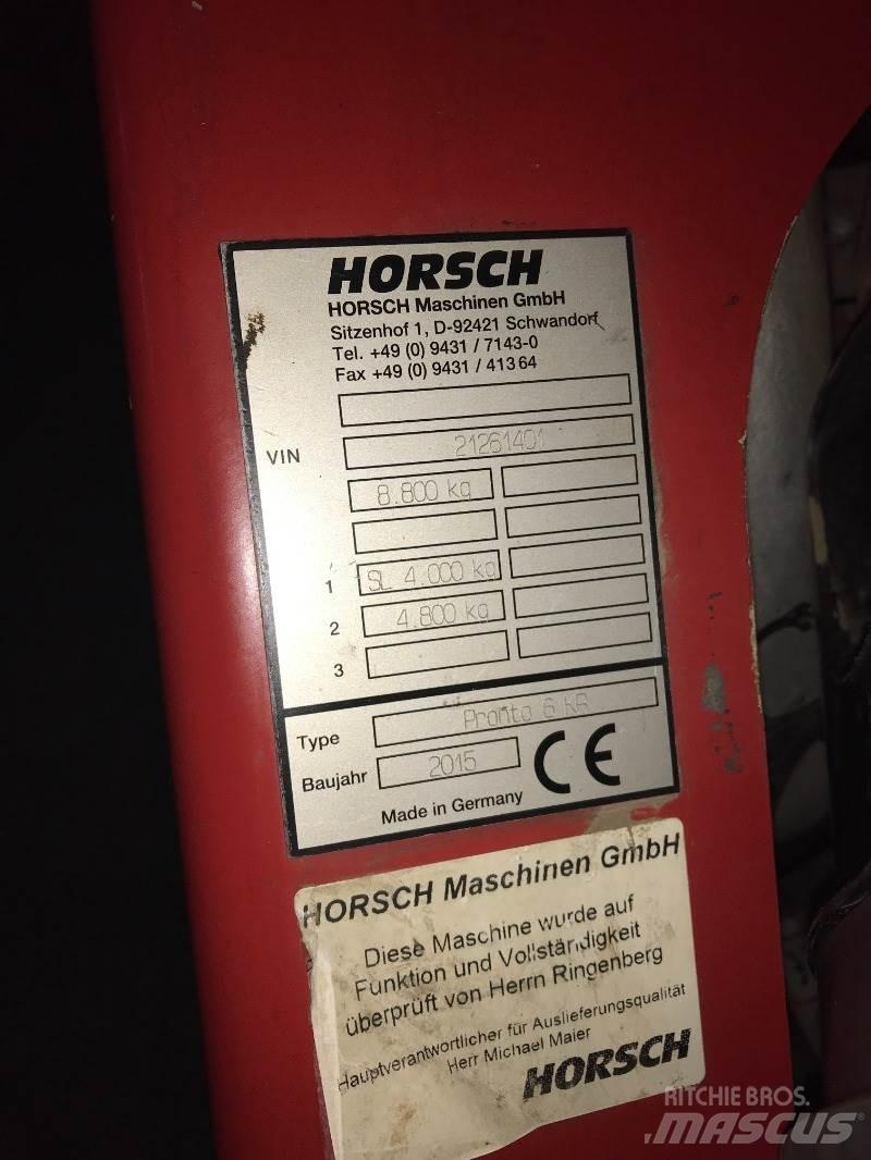 Horsch Pronto 6  KR Vetőgépek