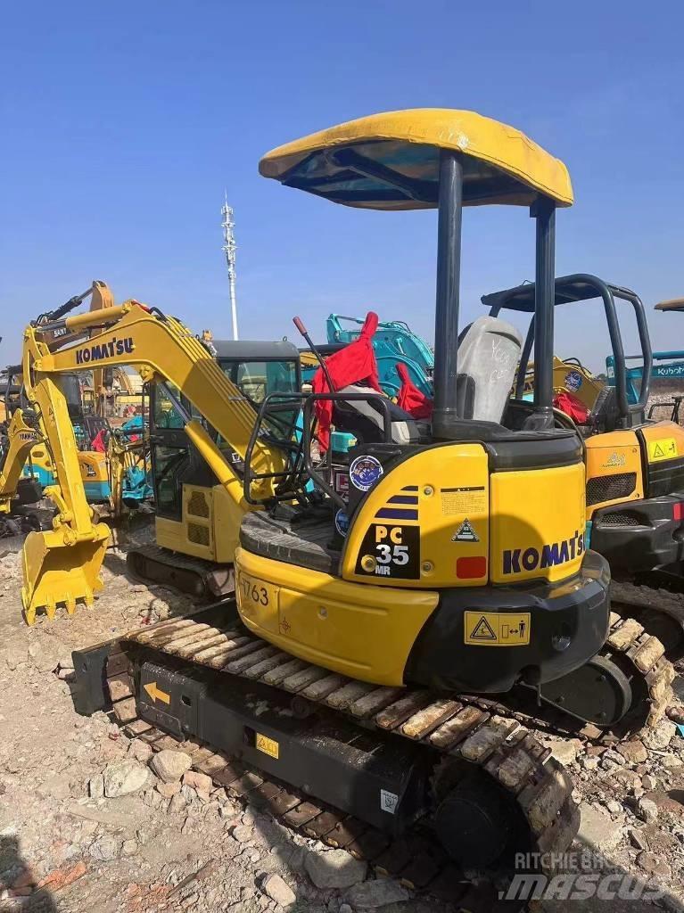 Komatsu PC 35 Mini kotrók < 7t