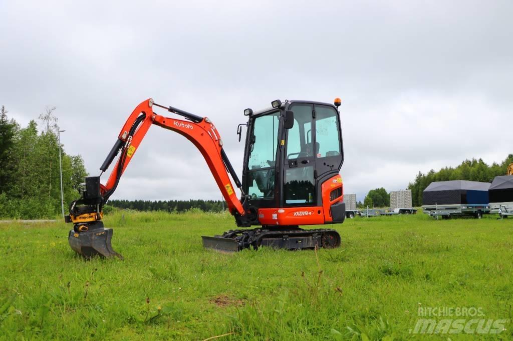 Kubota KX019-4 Mini kotrók < 7t