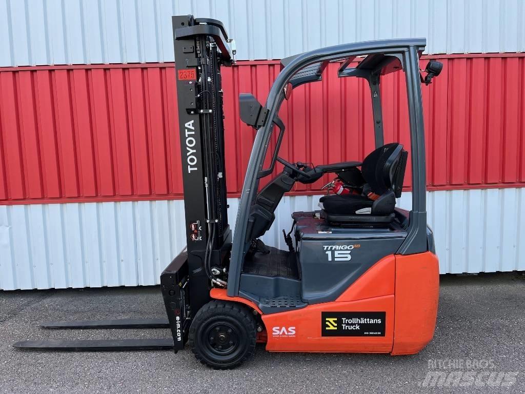 Toyota 8 FB E 15 Elektromos targoncák