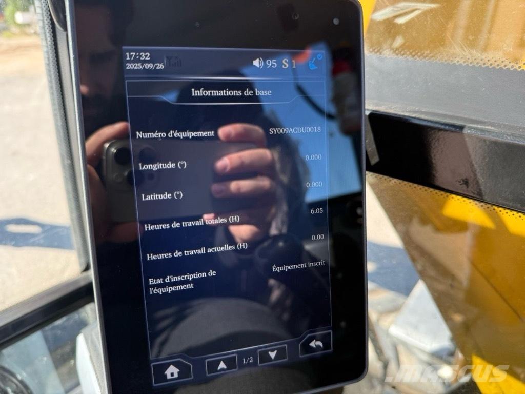 Sany SY 95 C Lánctalpas kotrók