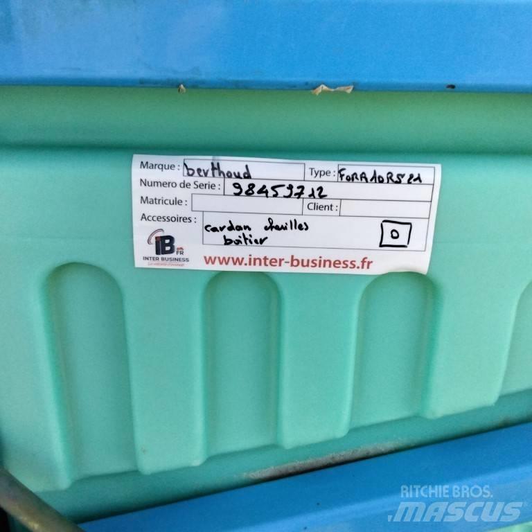 Berthoud FOR10RS21 Rögzített trágyaszórók