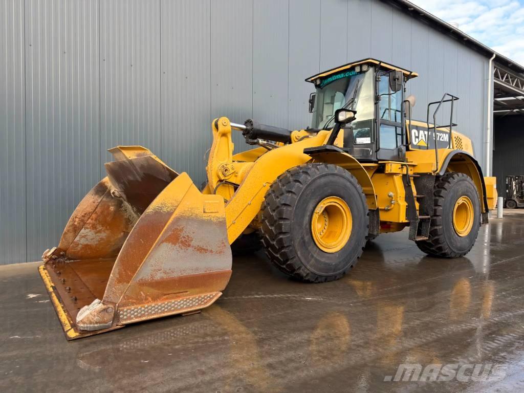 CAT 972M Gumikerekes homlokrakodók