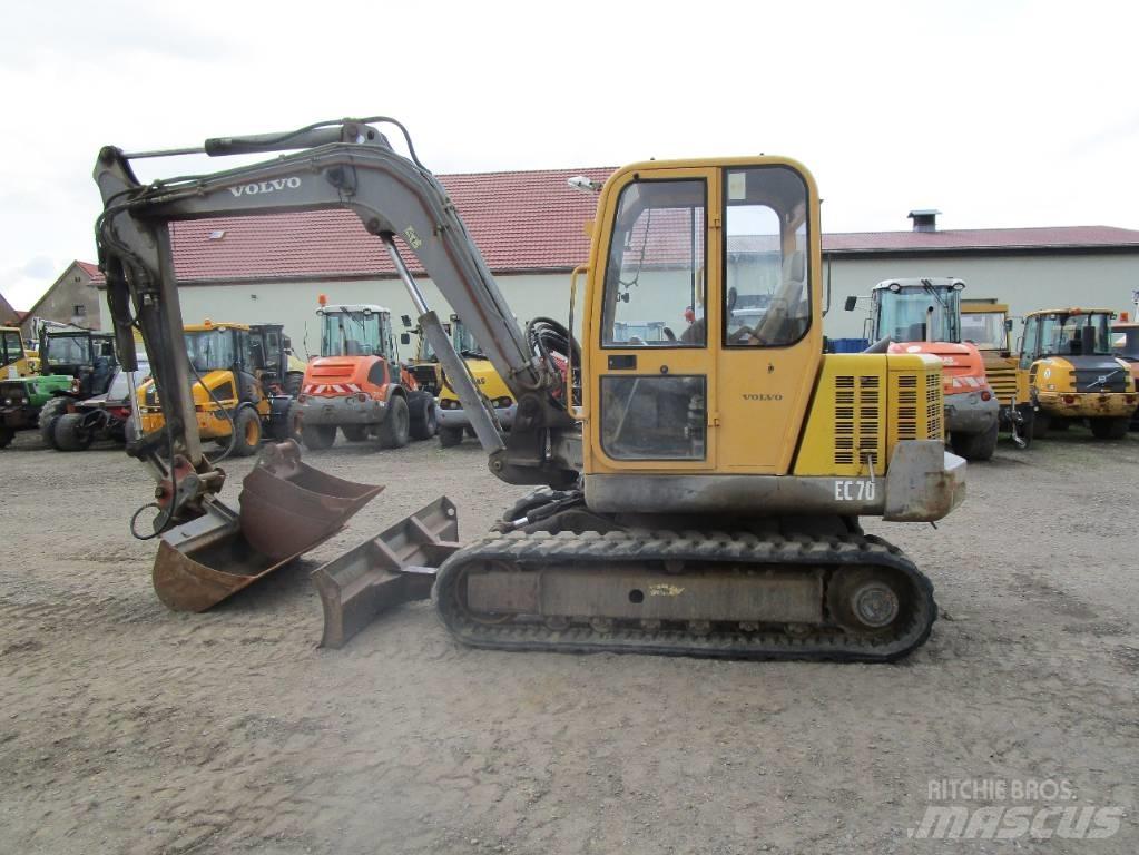 Volvo EC 70  ECR 88 Közepes (midi) kotrók 7 t - 12 t