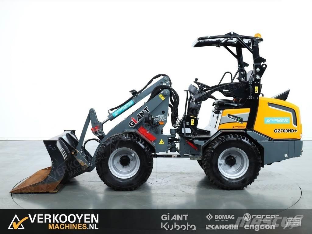 GiANT G2700 HD+ Gumikerekes homlokrakodók