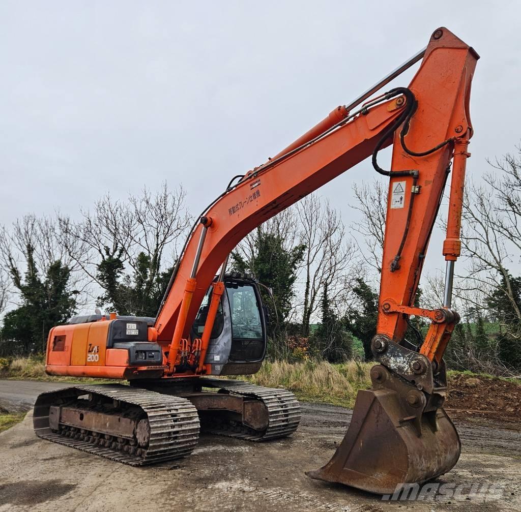 Hitachi ZX 200 LC Lánctalpas kotrók