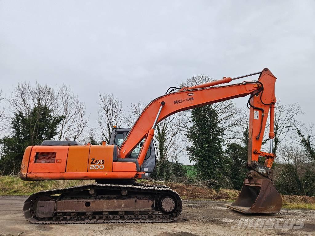 Hitachi ZX 200 LC Lánctalpas kotrók