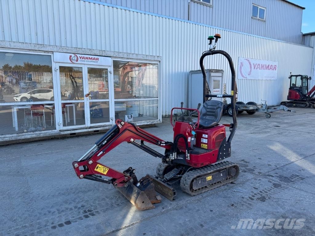 Yanmar SV08 (1F117) Mini kotrók < 7t