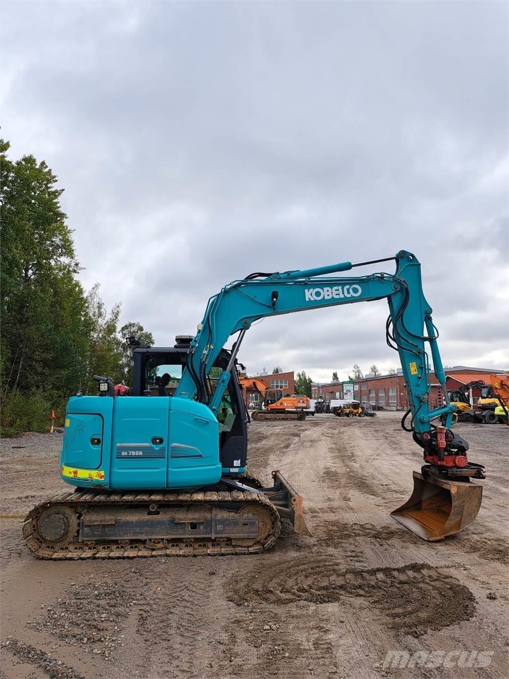 Kobelco SK75SR-3E Mini kotrók < 7t