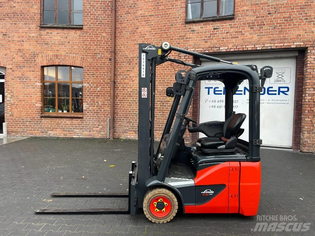 Linde E 12 Elektromos targoncák