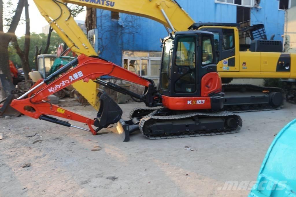 Kubota KX 163 Lánctalpas kotrók