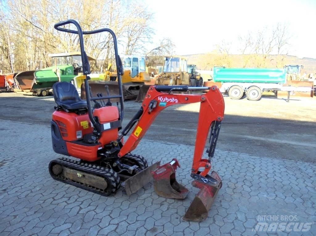 Kubota K 008-3 Mini kotrók < 7t