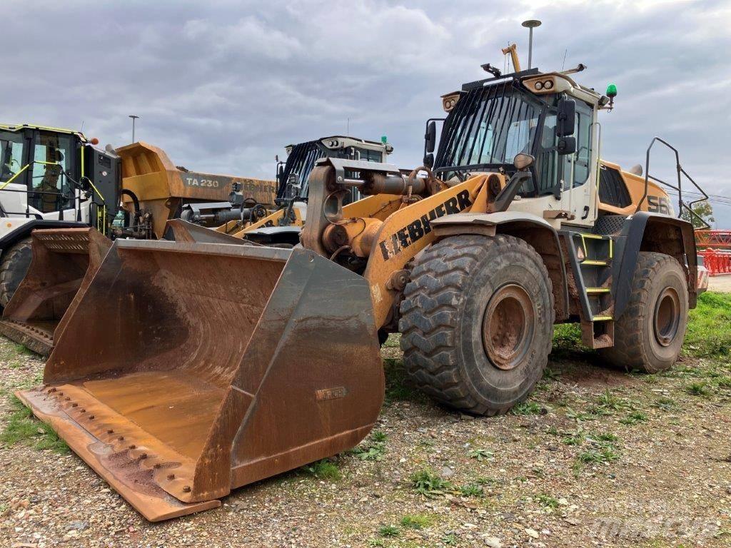 Liebherr L 566 Gumikerekes homlokrakodók