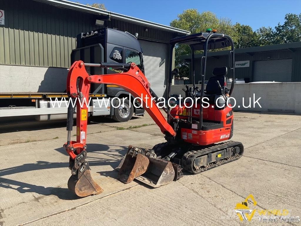 Kubota U 17-3 Mini kotrók < 7t