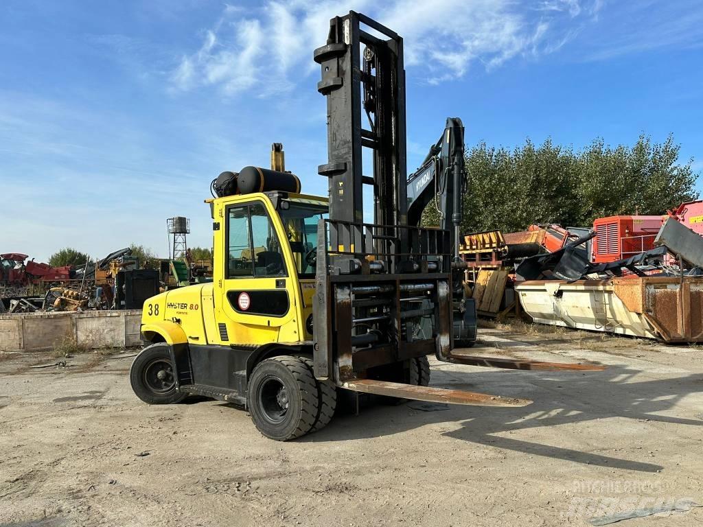 Hyster H 8.0FT9 Gázüzemű targoncák