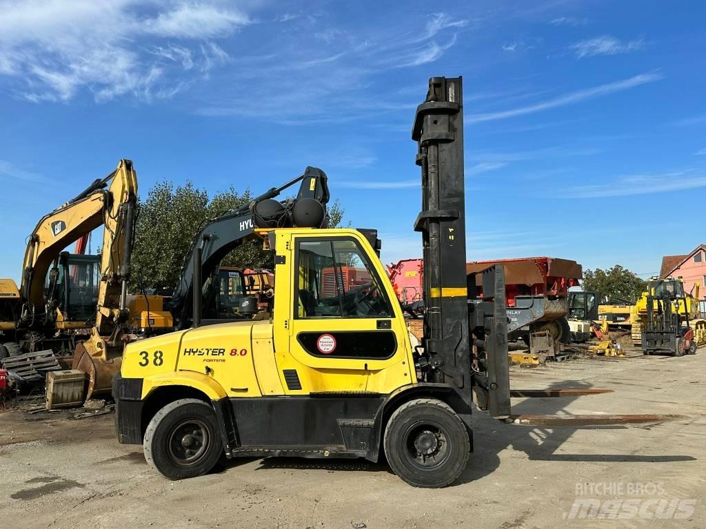 Hyster H 8.0FT9 Gázüzemű targoncák