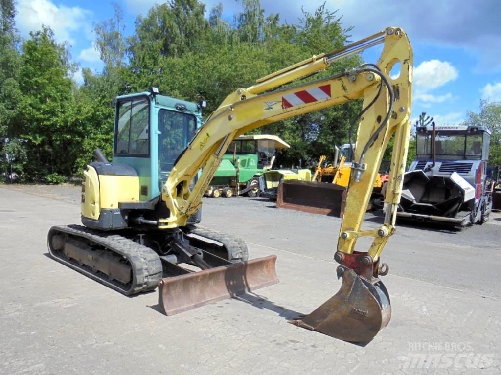Yanmar Vio 57-U Mini kotrók < 7t