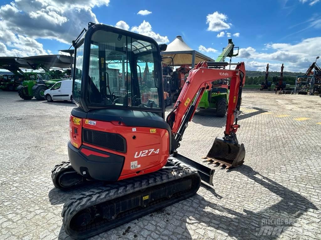 Kubota u27 hi Mini kotrók < 7t