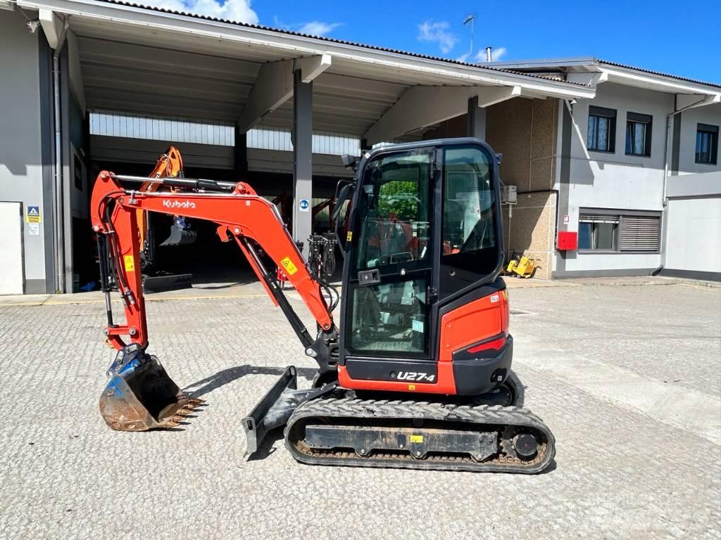 Kubota u27 hi Mini kotrók < 7t