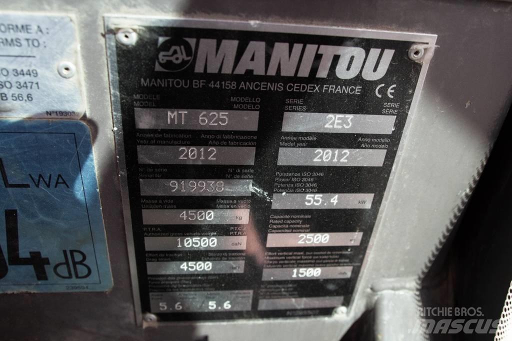 Manitou MT625 Teleszkópos rakodók