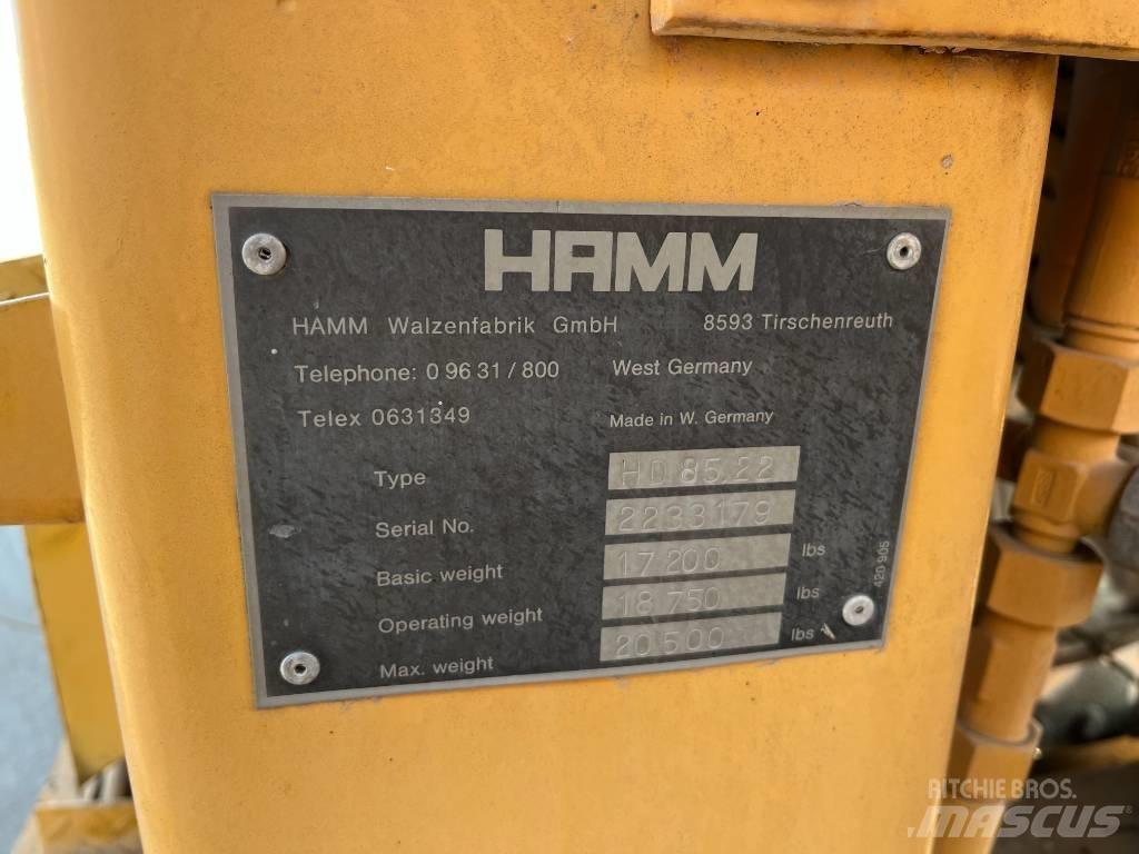 Hamm HD 85 Ikerdobos hengerek