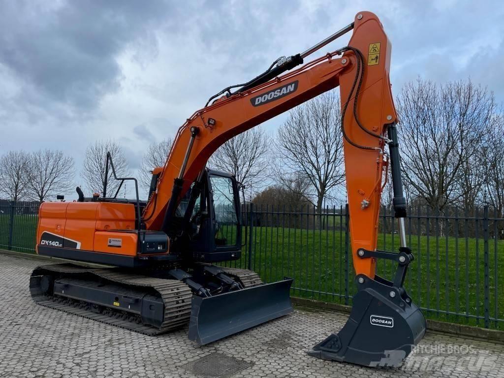 Doosan dx140w Gumikerekes kotrók